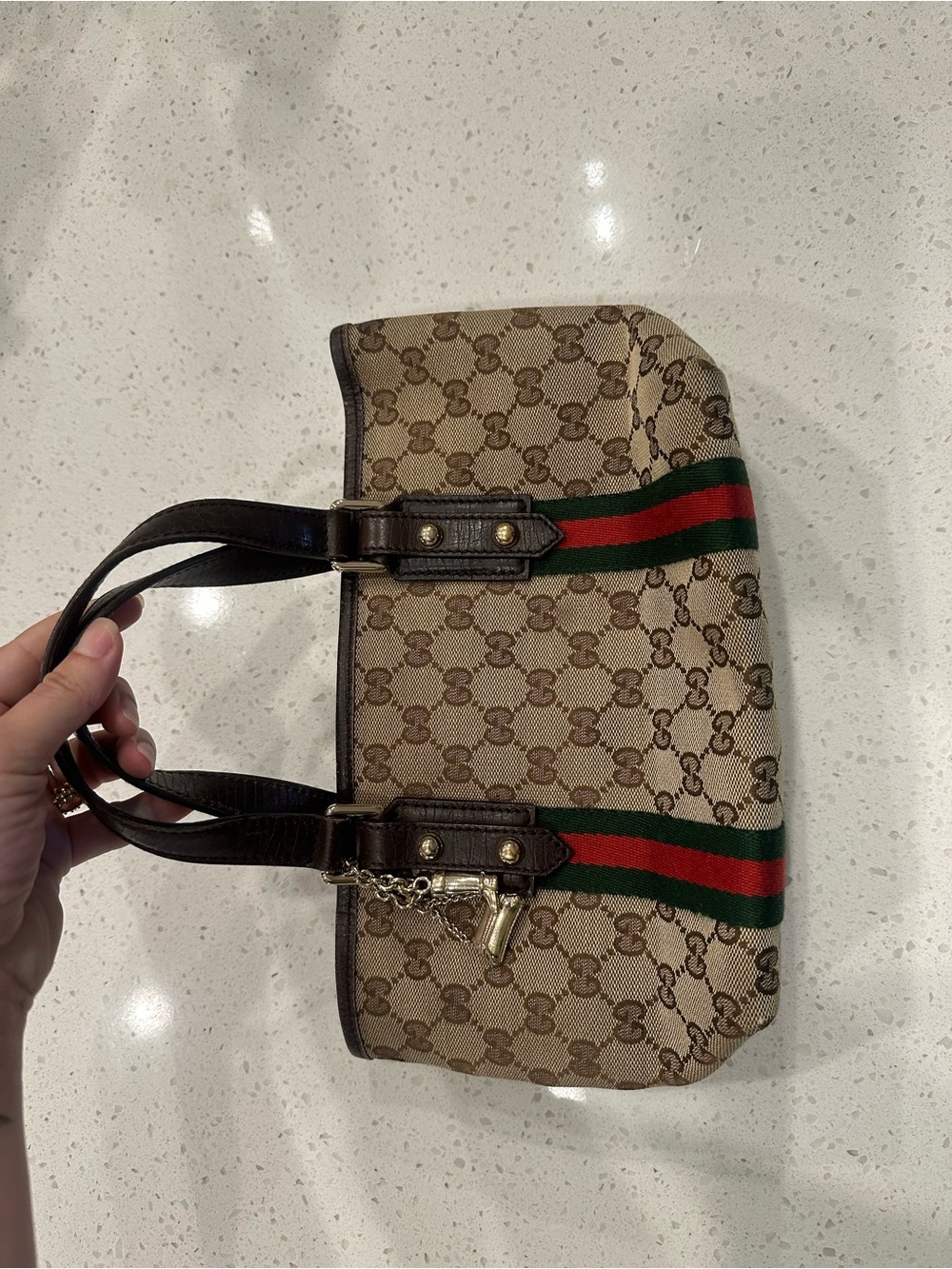 Authentic Vintage Gucci Jolicoeur tote bag (petite)